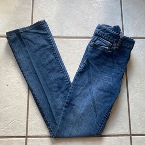 Old Navy Blue Slim Boot-Cut Jeans Girls Size 14